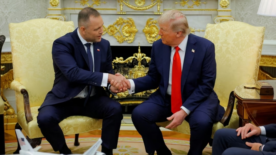 Tân Tổng thống Ba Lan thăm Mỹ, hội đàm với Tổng thống Trump